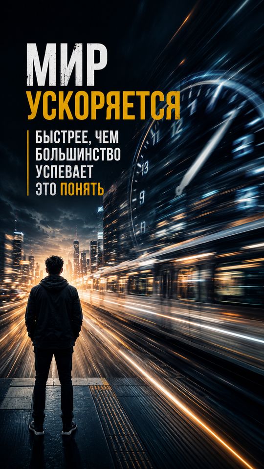 Постер: Мир ускоряется